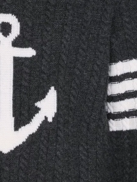 Pulover Thom Browne gri
