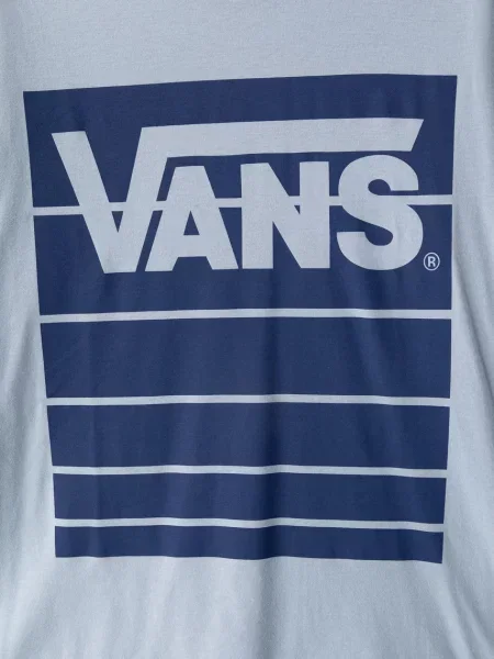 Тениска с дълъг ръкав Vans синьо