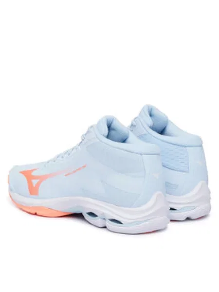 Tenisice za dvoranski nogomet Mizuno Wave Lightning Pro Mid Svijetlo plava
