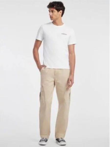 Klasické tričko Guess Jeans bílé