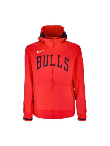 Bluza z kapturem Nike z kapturem czerwona