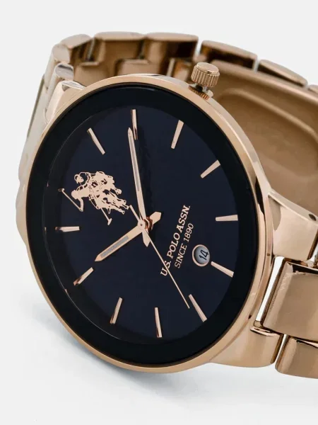 Годинник U.S. Polo Assn. LOGAN золотий