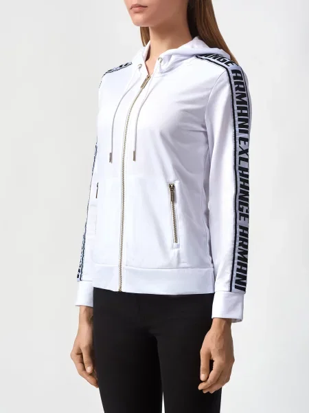 Спортивна кофта Armani Exchange біла
