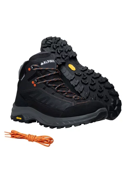 Buty trekkingowe Alpinus Kominite Mid Hydrotex Vibram czarne
