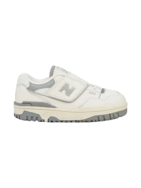 Кожени маратонки New Balance 550 сиво
