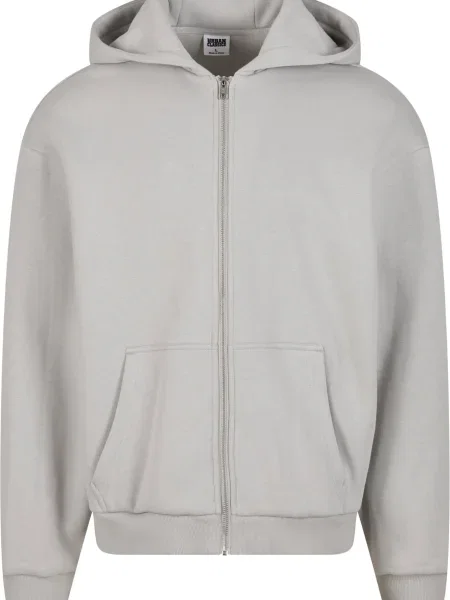 Urban Classics Hanorac deschis gri