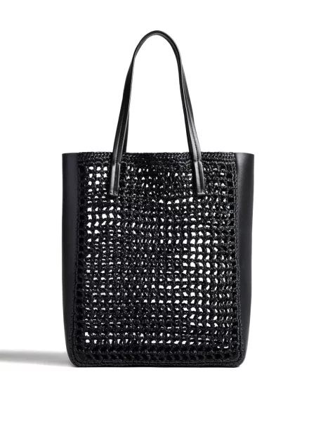 Geantă shopper Khaite negru