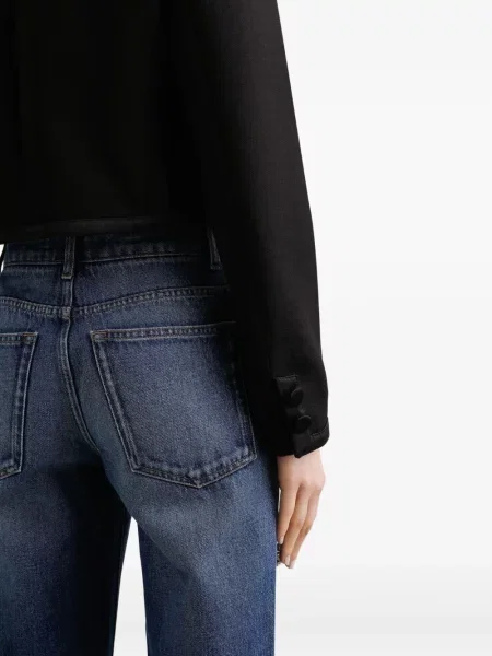 Geacă Dolce & Gabbana cu broderie negru