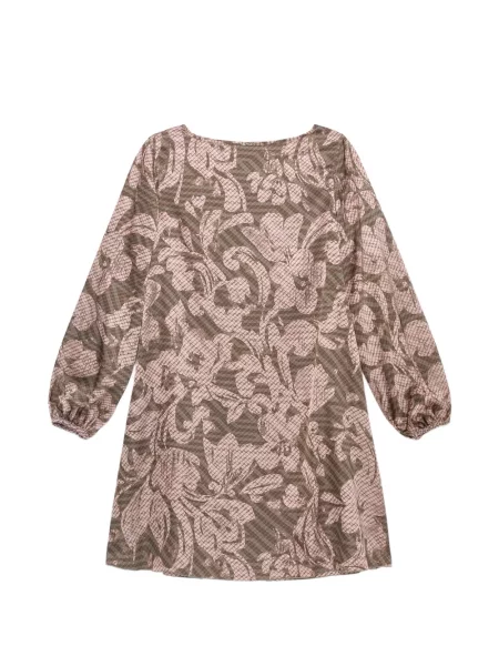 Rochie mini Maliparmi în linie A roz