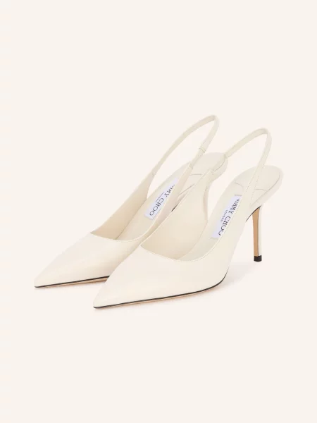 Jimmy Choo Lodičky Love 85 krémová