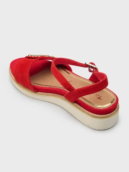 Босоніжки Tamaris червоні