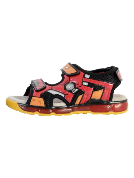 Sandały GEOX J SANDAL ANDROID BOY czerwony