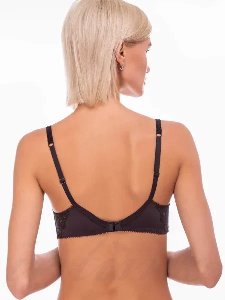 Бюстгальтер балконет Dimanche Lingerie черный