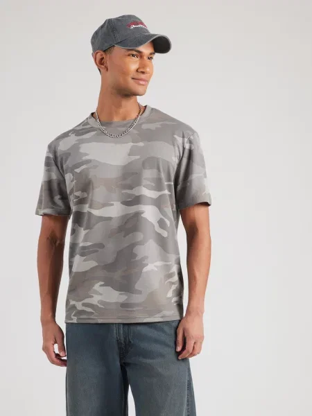HOLLISTER Tričko EVERYDAY tmavosivá / kaki / olivová