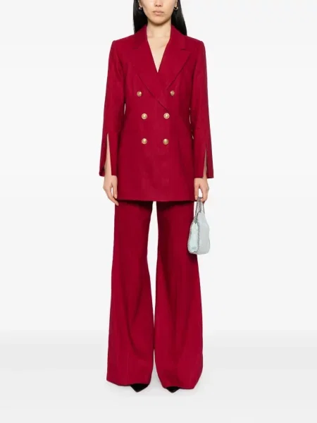 Pantaloni Alice + Olivia roșu