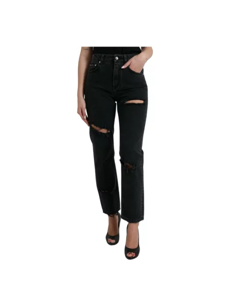 Jeansy Dolce And Gabbana czarne