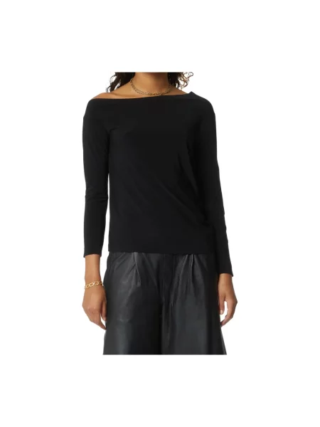 Top Norma Kamali czarny