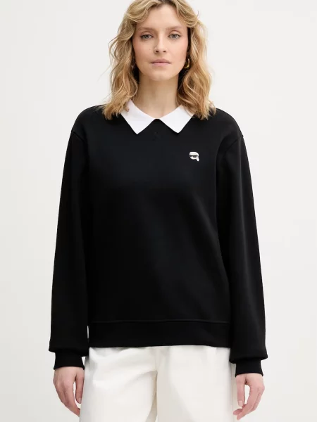Karl Lagerfeld bluza IKON czarna