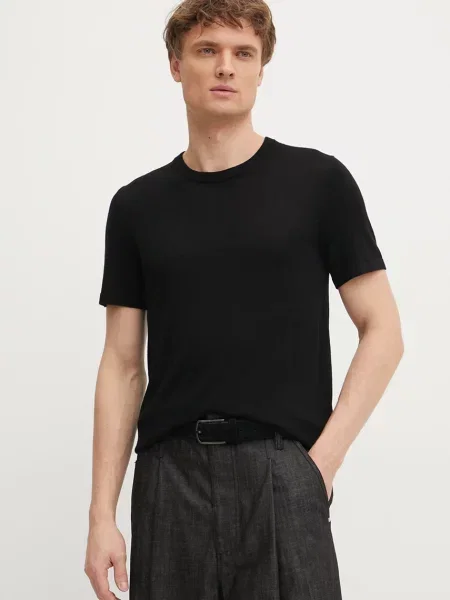 Michael Kors pulover de lana barbati light negru