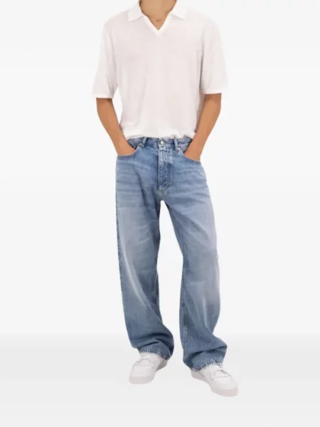 Blugi drepți Icon Denim albastru
