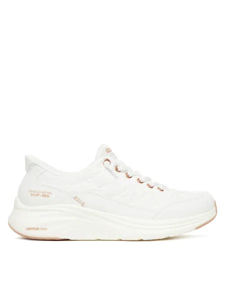 Sneakers Skechers Contour Foam alb