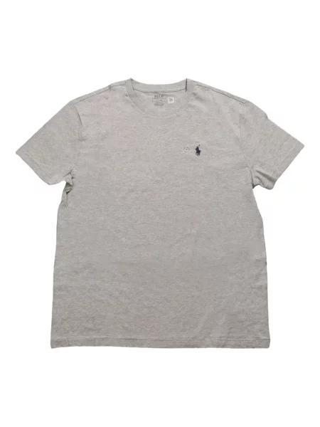 Długa koszulka Polo Ralph Lauren szara