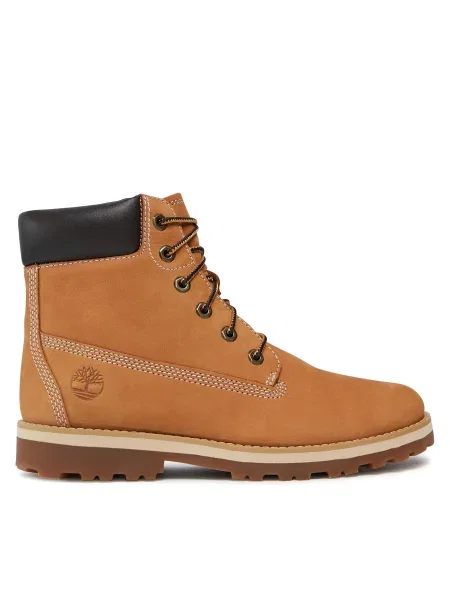 TIMBERLAND Čizme Courma karamela crna