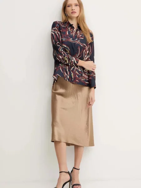Weekend Max Mara cămașă de mătase RIVE