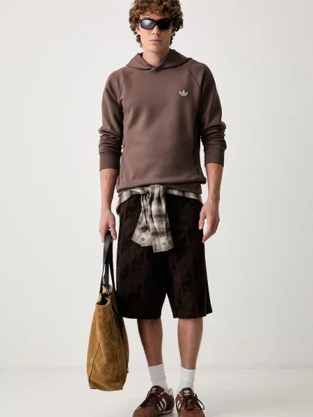Adidas Originals кофта з капюшоном Trefoil Essentials Spacer