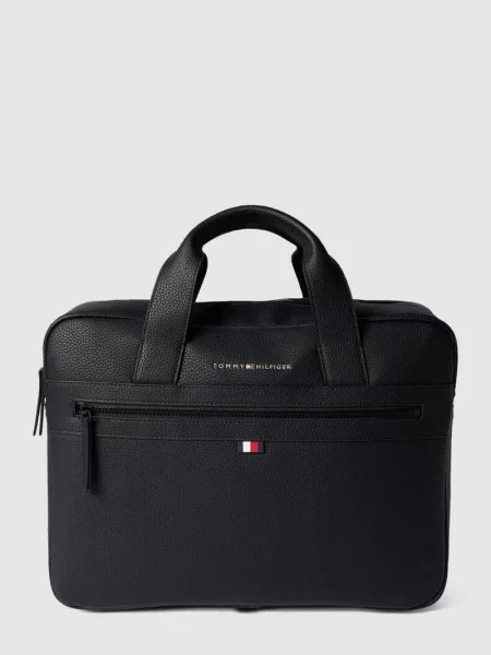 Torba na laptopa Tommy Hilfiger czarna