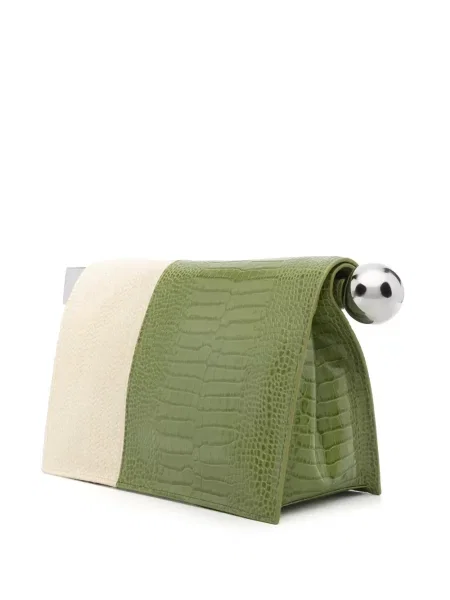 Geantă plic Jacquemus verde