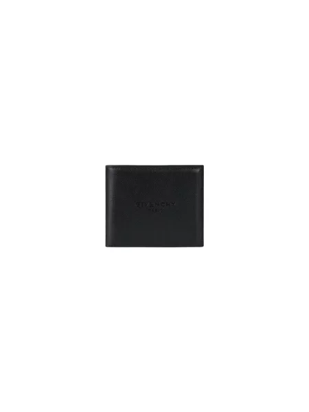Portfel Givenchy skórzany retro czarny
