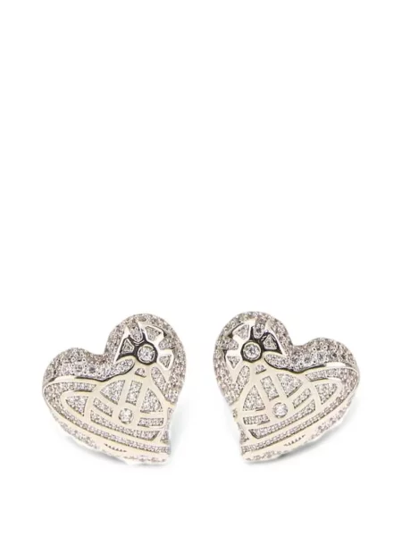 Cercei Vivienne Westwood cu motiv cu inimi