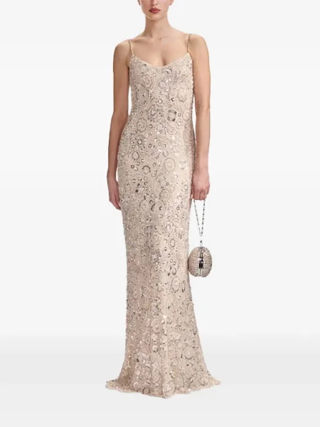 Rochie Self-portrait de costum alb