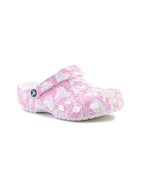 Pantofi Crocs cu imagine clasici roz