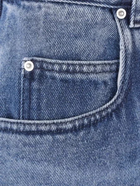Blugi Isabel Marant plisate albastru