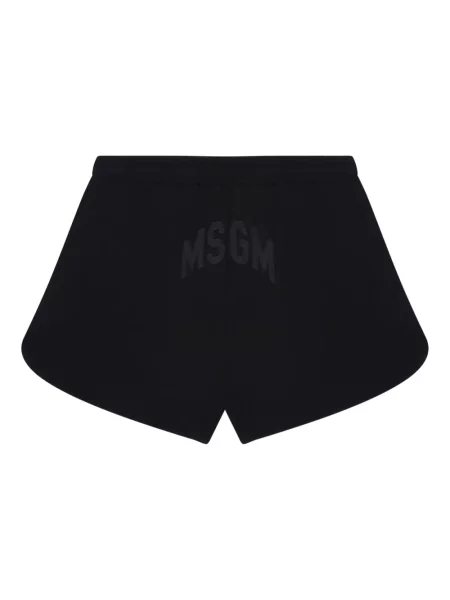 Szorty dziecięce Msgm czarne