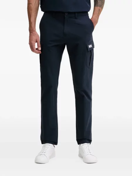 Pantaloni cargo Helly Hansen cu autograf albastru