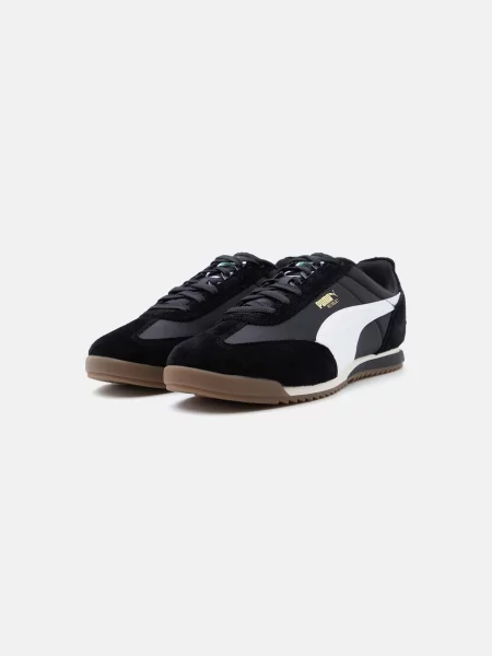 PUMA Nízke tenisky Retrojet zlatá / čierna / čierna melírovaná biela