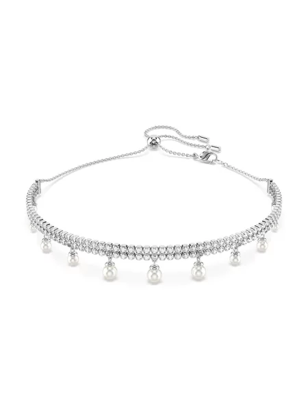 Swarovski colier Ariana Grande x Swarovski argintiu