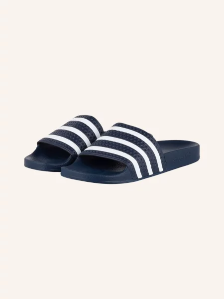 Adidas Originals Pantofle Adilette navy bílá