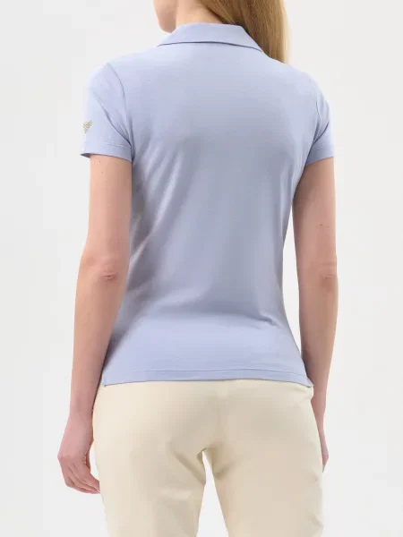 Поло Ea7 Emporio Armani блакитне