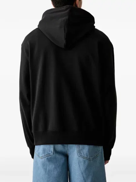 Hanorac cu glugă Vans cu imagine negru