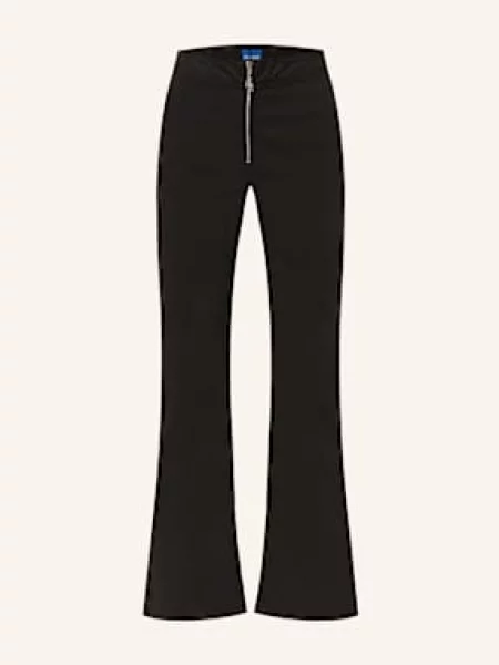 Hugo Blue Jeansy Flare Hizumi schwarz czarne