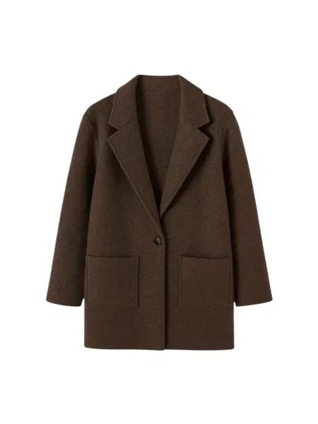 Płaszcz 2-biz brązowy