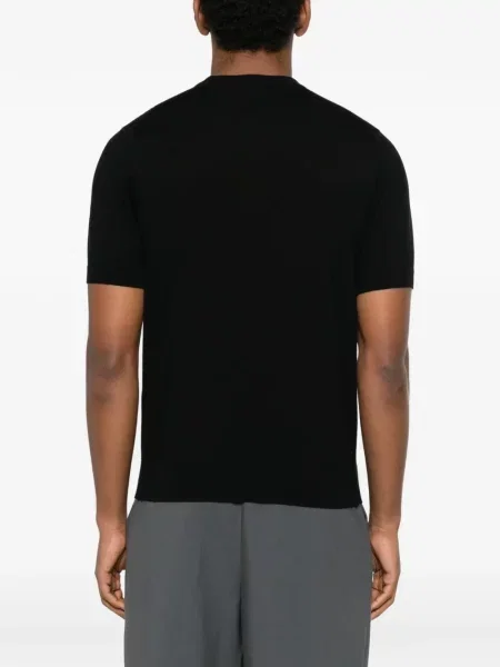 Tricou Diktat scurt negru