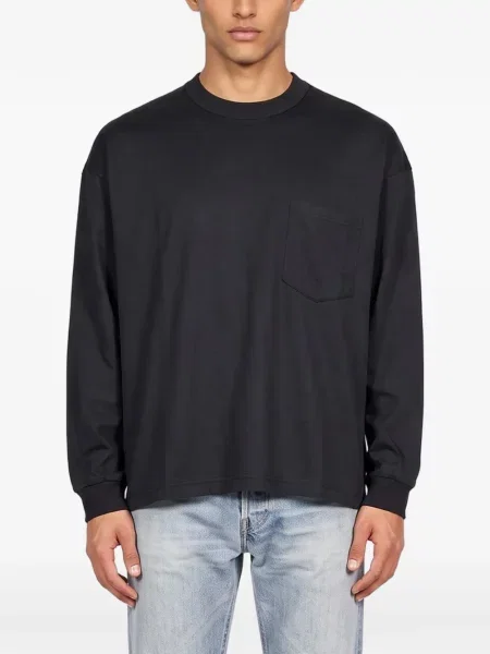 Lung tricou Comme Des Garçons Homme negru