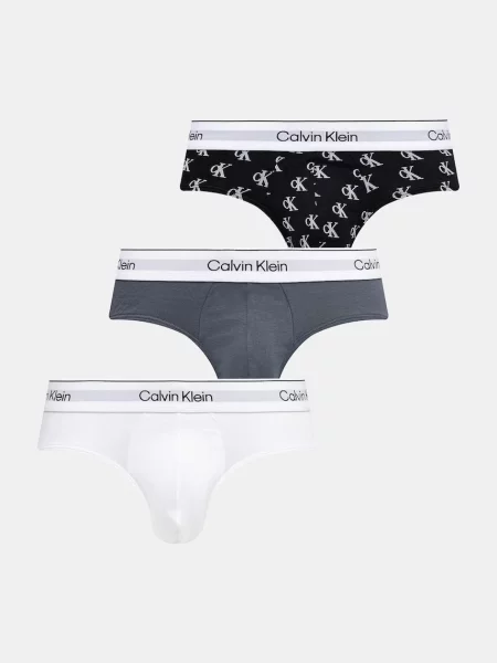 Calvin Klein Underwear slipy pánske s elastanom sivá