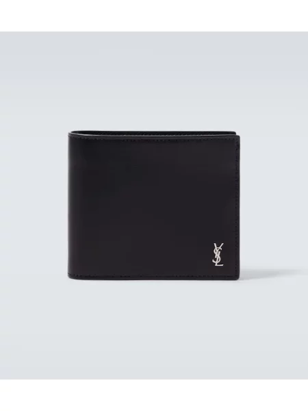 Portofel Saint Laurent din piele negru