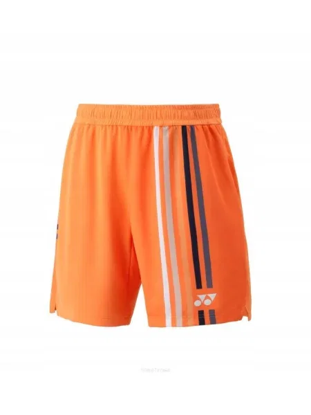 Spodenki tenisowe Yonex Knit Shorts pomarańczowe